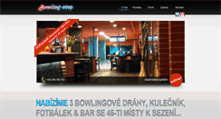 Desktop Screenshot of bowling-step.cz